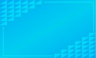 blue geometric background with triangles vector