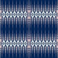 Geometric ethnic pattern traditional Design for background, carpet, wallpaper, clothing, wrapping, Batik, fabric vector