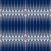 Geometric ethnic pattern traditional Design for background, carpet, wallpaper, clothing, wrapping, Batik, fabric vector