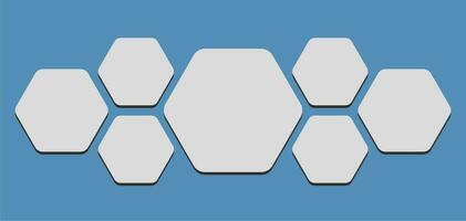 Pictures or photos frame collage. comics page grid layout abstract photo frames and digital photo wall template vector