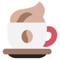 café desnatadora icono ilustración, para uiux, infografía, etc vector