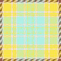 Plaid check pattern. Seamless fabric texture. Tartan textile print. vector