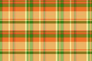 Background texture check of vector pattern textile with a seamless plaid tartan fabric.