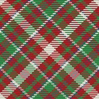 Tartan plaid pattern seamless vector background. Check plaid for flannel shirt, blanket, throw, or other modern textile