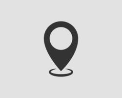 Map icons. Marker pointer. Pin location vector icon. GPS navigation symbol.