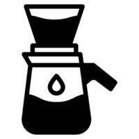 café cazo icono ilustración, para uiux, infografía, etc vector