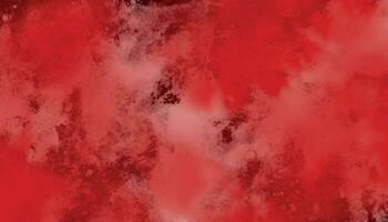 red watercolor grunge texture. red paint on a wall vector