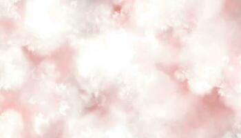 Pink and White Background with Clouds. Pink Watercolor Background. Light Pink Watercolor Background. Soft Pink Watercolor Background vector