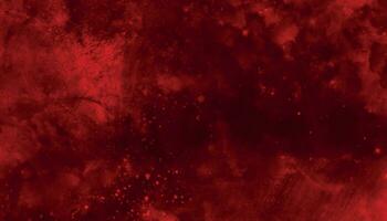 Red grunge texture. Dark red watercolor background. Red grunge scratched texture. Texture of paint. Red and black watercolor background vector