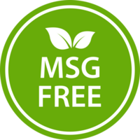 MSG FREE icon. Glutamate no added food package sign for your website design, logo, app, UI.illustration png