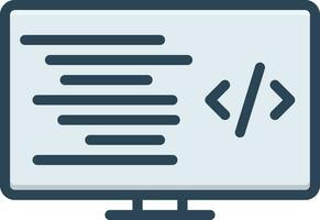 color icon for program vector
