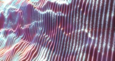 energía olas desde partículas brillante brillante mágico resumen antecedentes foto