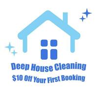 Deep house cleaning service, sale for booking vector