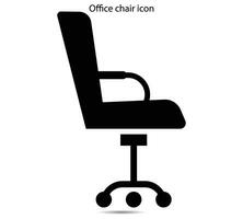 Office chair icon, Vector illustration