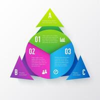 infografía diagrama tarta gráfico modelo vector