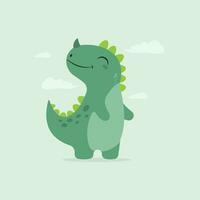 cute dinosaurs .vector illustration vector
