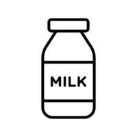 milk icon vector design template simple and clean