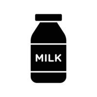 milk icon vector design template simple and clean