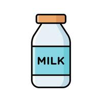 milk icon vector design template simple and clean