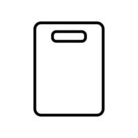 cutting board icon vector design template simple and clean