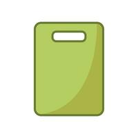 cutting board icon vector design template simple and clean