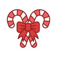 christmas candy icon vector design template simple and clean