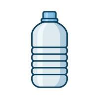 agua botella icono vector diseño modelo sencillo y limpiar