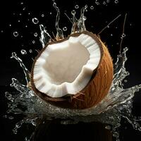 AI Generative a photo of coconut