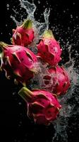 AI Generative a photo of dragonfruit