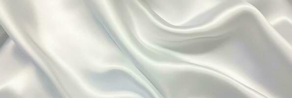 AI Generative white satin background photo