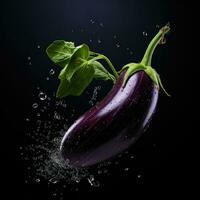 AI Generative a photo of eggplant