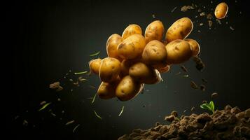 AI Generative a photo of potato