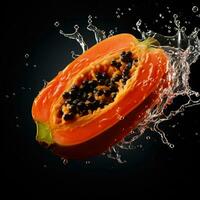 AI Generative a photo of papaya