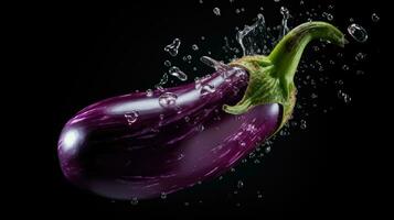 AI Generative a photo of eggplant