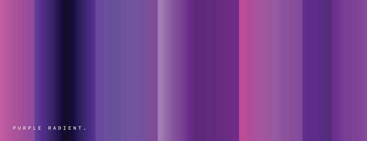 Purple color gradient background. Vertical line color gradation backdrop design. Contemporary graphic element. Suitable for banner, presentation, poster, cover, card, landing page, or brochure. vector