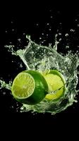 AI Generative a photo of lime