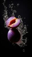 AI Generative a photo of plum