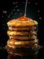 AI Generative a photo of pancakes