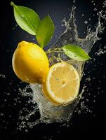 AI Generative a photo of lemon