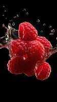 AI Generative a photo of raspberry