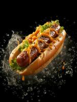 AI Generative a photo of hot dog