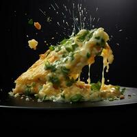 AI Generative a photo of omelette
