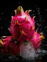 AI Generative a photo of dragonfruit