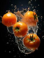 AI Generative a photo of persimmon