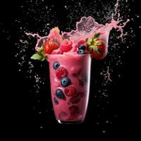 AI Generative a photo of smoothie