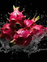 AI Generative a photo of dragonfruit