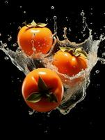 AI Generative a photo of persimmon