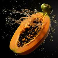 AI Generative a photo of papaya