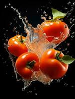 AI Generative a photo of persimmon