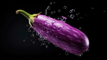 AI Generative a photo of eggplant
